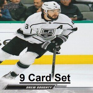 Drew Doughty Hockey Card Collection - 9 NHL Hockey Cards